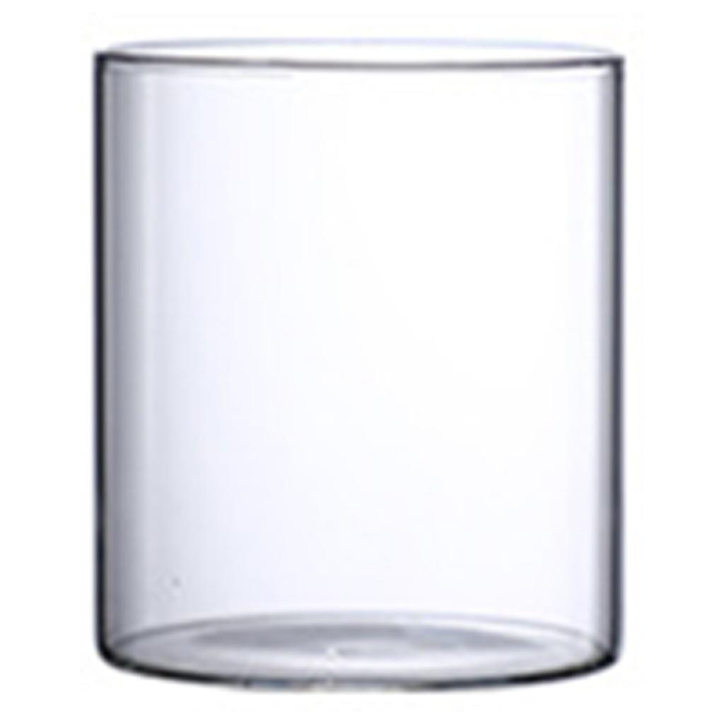 Clear Glass Flower Vase Tabletop Borosilicate Vases Floral Arrangements for Home Office Wedding Table