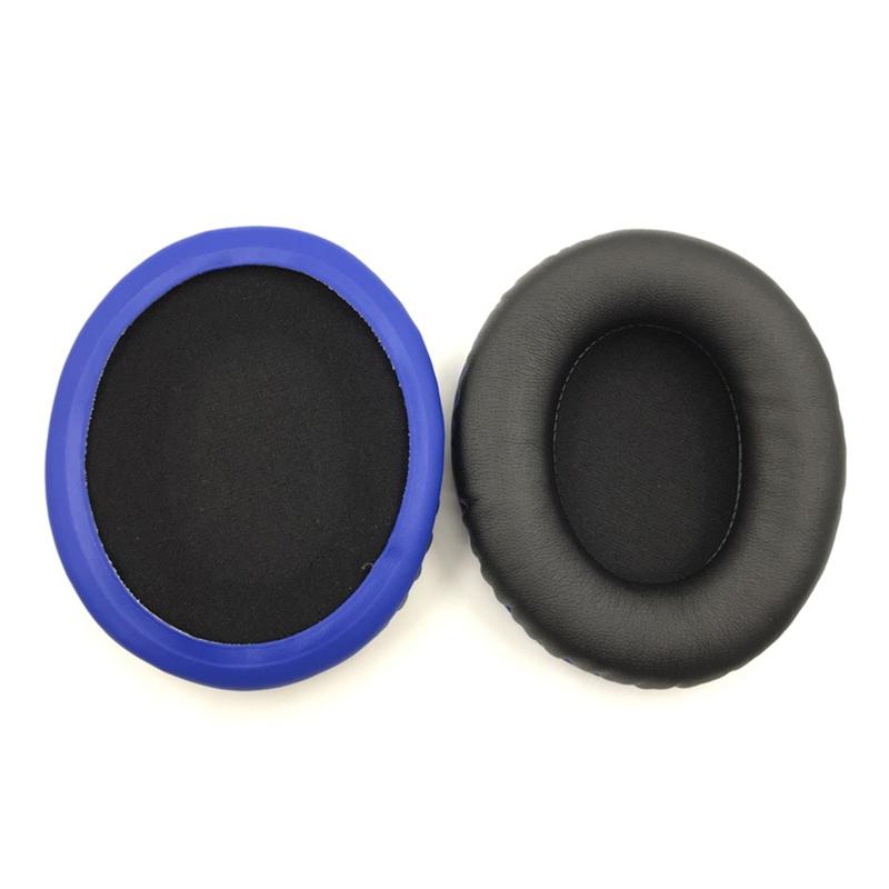 Replacements Mesh Leather Ear Pads Beam Cushions for Headsets Cover Earphone Earcups