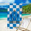 Flame Logo Design Printed Beach Towel, Super Soft Microfiber, Perfect Gift Birthday, for Pool, Beach, Travel, for family and friends