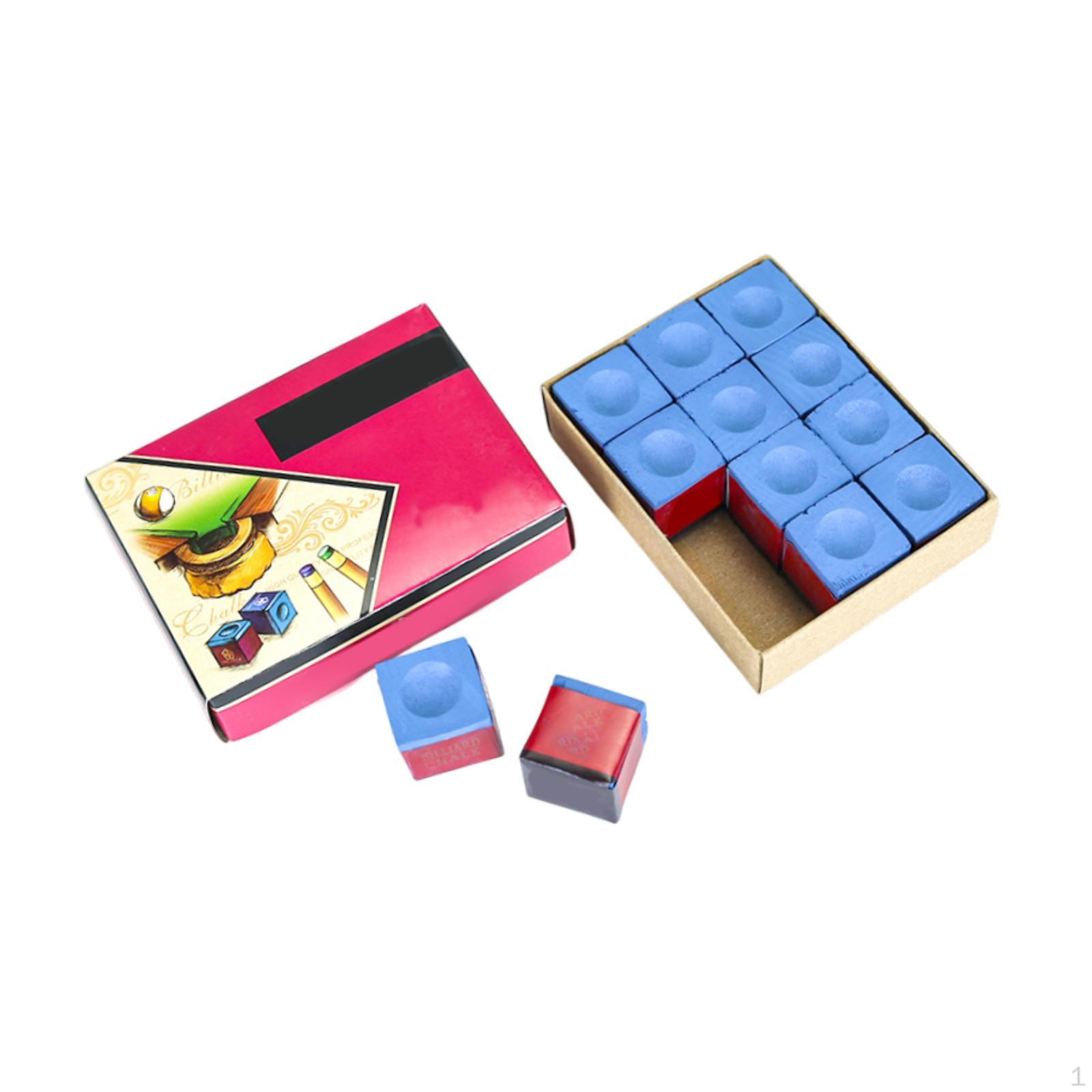 

12 штук мела для кия для бильярда для вечеринки Style A