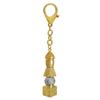 [YISHUI] (Isui) feng shui 3 colors 5 elements Five elements pagoda key ring Five Yellow Pagoda decoration energy amulet Good luck goods relationship