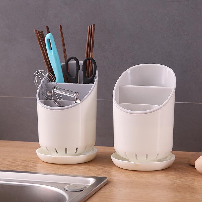 Multifunctional Kitchen Utensil & Cutlery Storage Basket Holder