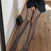 Spicy Y2K Cutout Lace Fishnet Stockings - Spring/Summer