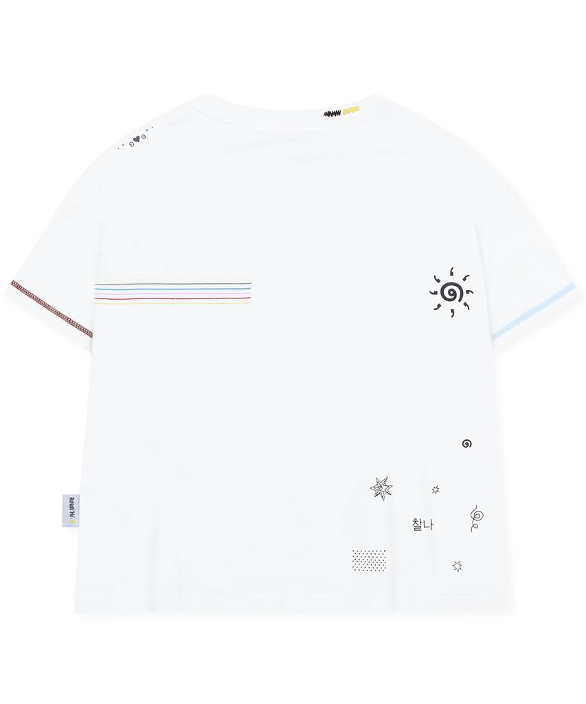 RuNaKi'Hu' Wxt104 Fleeting Happiness Shard T-Shirt (White)