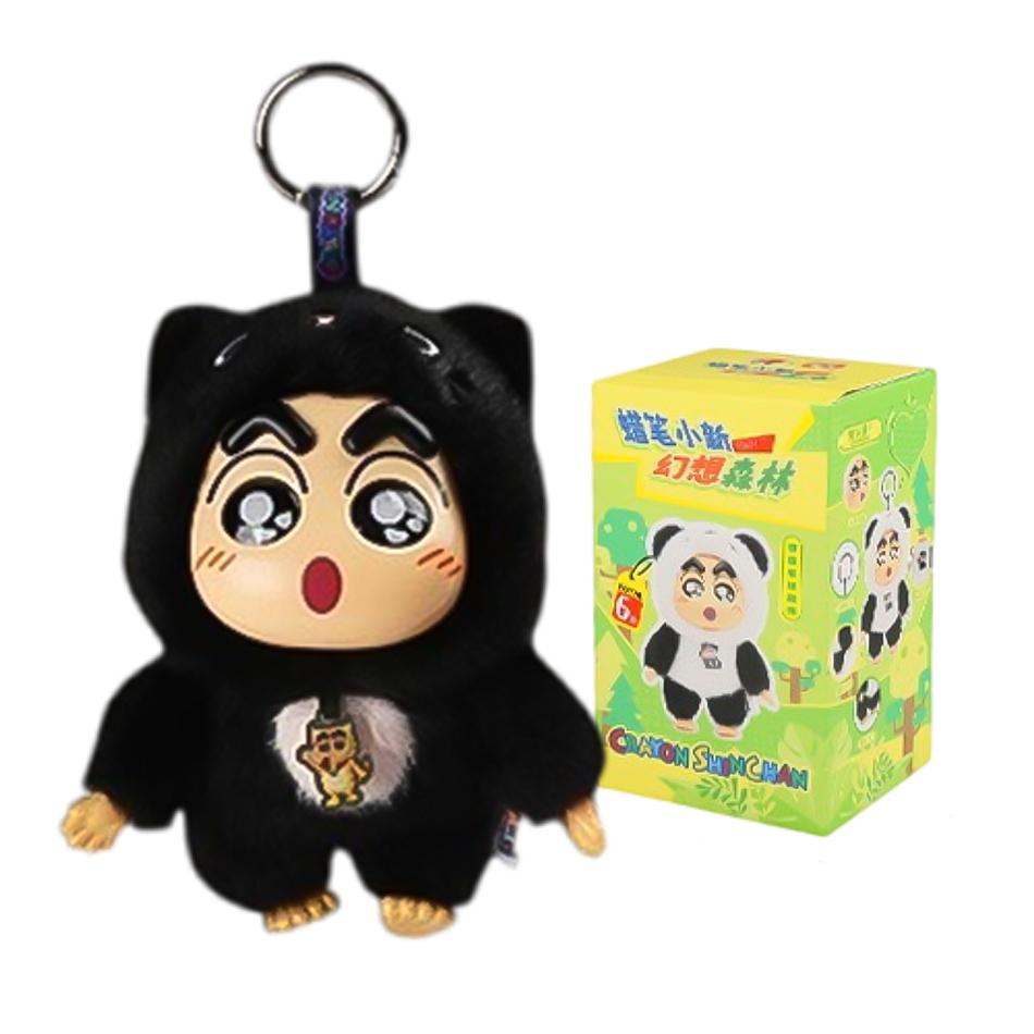 kawayi Crayon Shin-chan Plush Vinyl Figure Blind Box Fantasy Forest Series 26cm Large Doll/19cm Hanging Doll Mystery Box