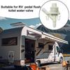 Motor Home Toilet Water Valve Mobile Home Flush Toilet Valve Replacement Leak-Proof Vehicle Interior Tools For Stage