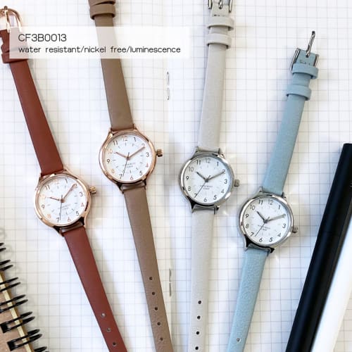 Sun Flame J-Axis Nifr Watch CF3B0013-BE Women's Beige