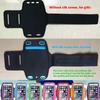 Running Sports Phone Case Arm Band For iPhone 17 Pro Max 16 15 14 13 Samsung S26 S25 S24 Ultra S23 Maximum Capacity Of 7 Inches 6