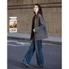 Demana Barn Style Retro Lamb Wool Corduroy Jacket