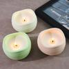 Candle Holder Mold Candle Cup Mold Undulation Symmetry Candle Base Molds Succulent Planter Molds Crafting Mold for Craft