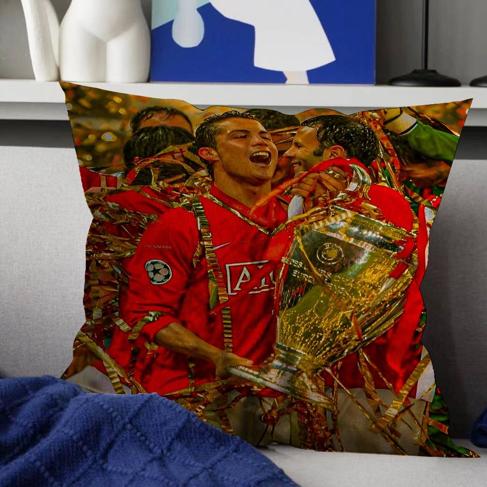 C-Cristiano R-Ronaldo CR7 Personalisierter Kissenbezug Kinderzimmer Wilde Party Deko Kissenbezug Kind Geburtstagsparty Geschenk