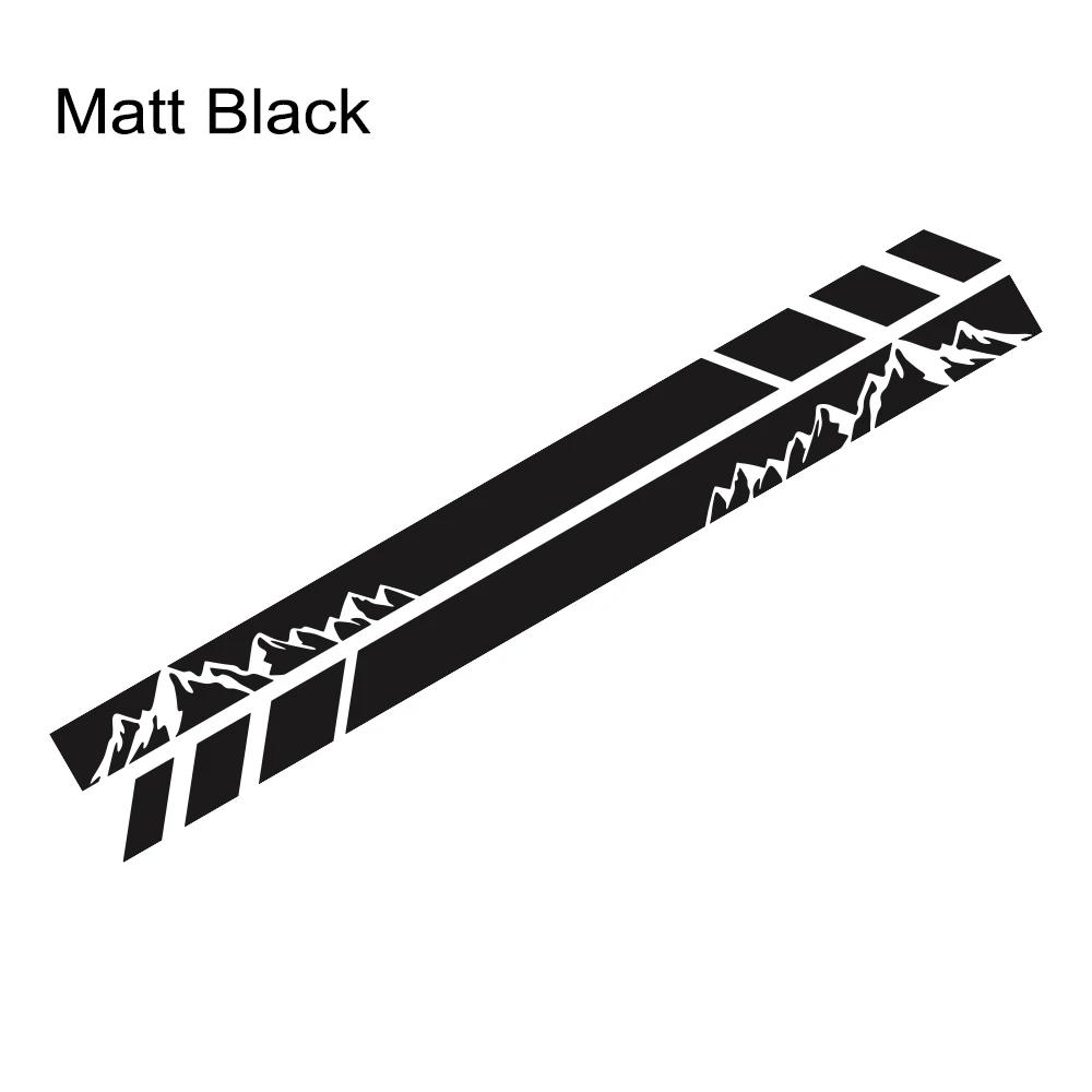 Mountains Styling Car Decals Car Side Skirt Stripe Stickers Auto Decoration Accessories For Volkswagen VW T4 T5 T6 Transporter