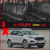 Car Floor Mats For Ford Edge Five Seats  Custom Auto Foot Pads Automobile Carpet Cover Interior Accessories