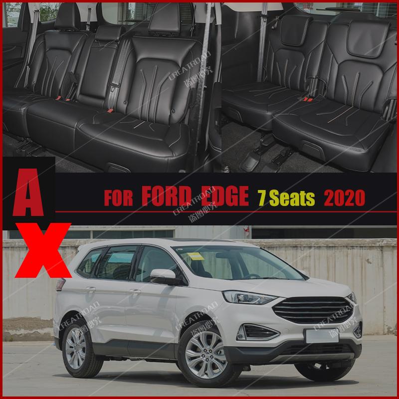 Car Floor Mats For Ford Edge Five Seats  Custom Auto Foot Pads Automobile Carpet Cover Interior Accessories