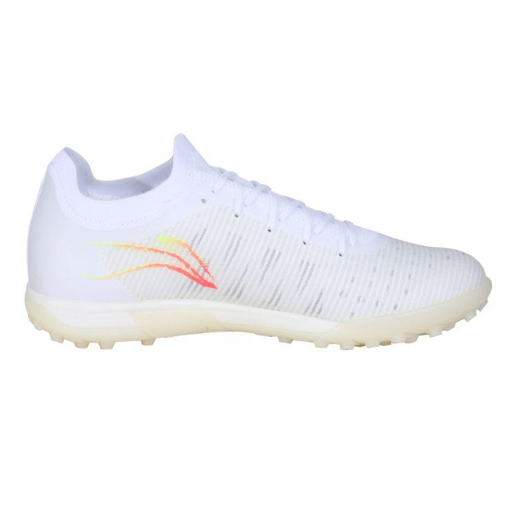 Li Ning Speed Shadow Studded Non-Slip Breathable Football Shoes Men Football Shoes Standard-White ASTS001-1