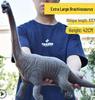 Soft Plastic Giant Dinosaur Model - Cotton-Filled Tyrannosaurus Rex/Triceratops Gift