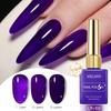 Vibrant Colored Square Bottle Nail Gel Polish - Internet Favorite for Highly Pigmented Nail Art