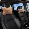 Soft Foam Car Headrest Pillow Plush Cushion Neck Rest Pillow Lumbar Pillow  SUVs Trucks Buses