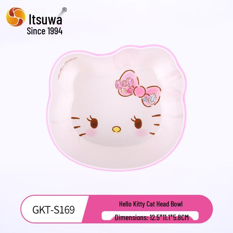 Меламиновая детская тарелка WUHE Hello Kitty