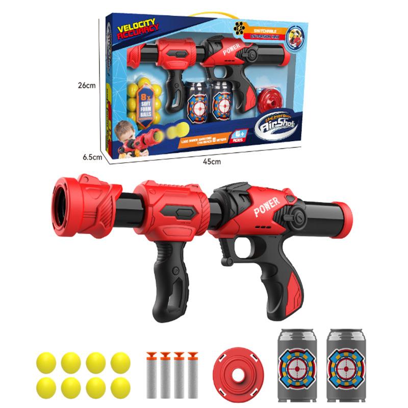Children's toy soft bullet gun EVA aerodynamic gun can fire competitive toy gun