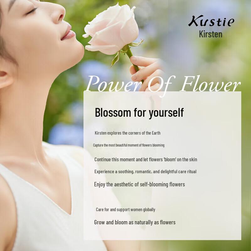 KOSTIN Dual-Chamber Moisturizing Floral Shower Gel