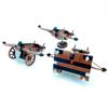 Medieval Roman Castle Legion Crossbow Gun Car Catapulted Military Weapons Building Block Crossbow Bow