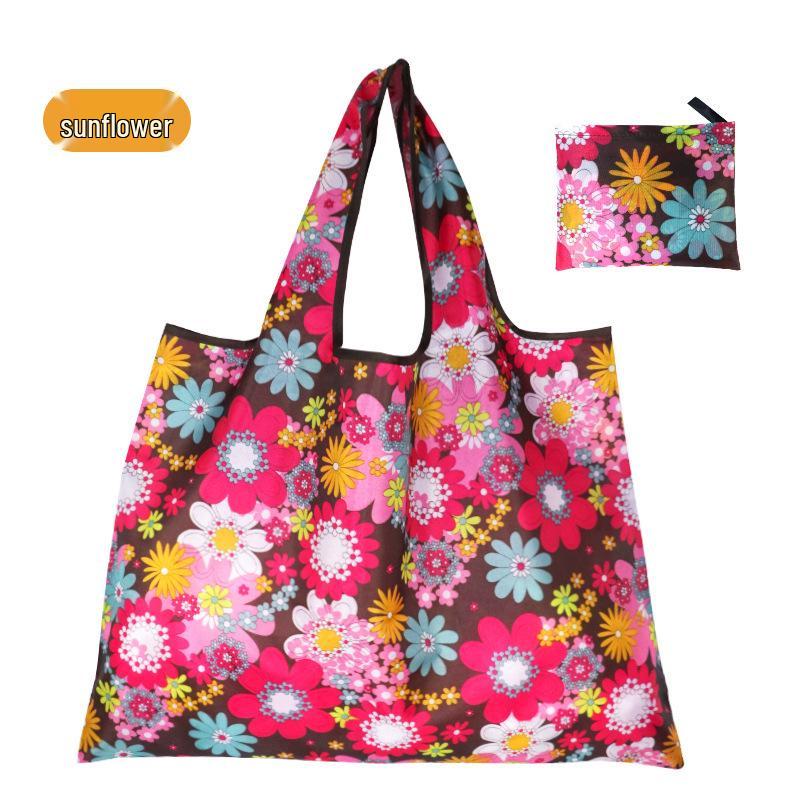 Eco-Friendly Large Capacity Folding Grocery Bag - Oxford Cloth