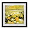 Scott Naismith Yellow Matter 2 Wood Framed Plaque