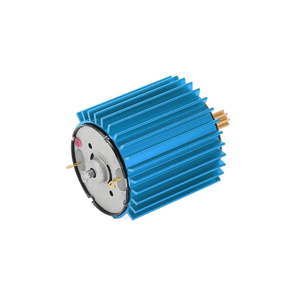 2 Speed   370 Metal Gear Brushed Motor with Heat Sink for WPL RC Car Upgrade Parts Accessories