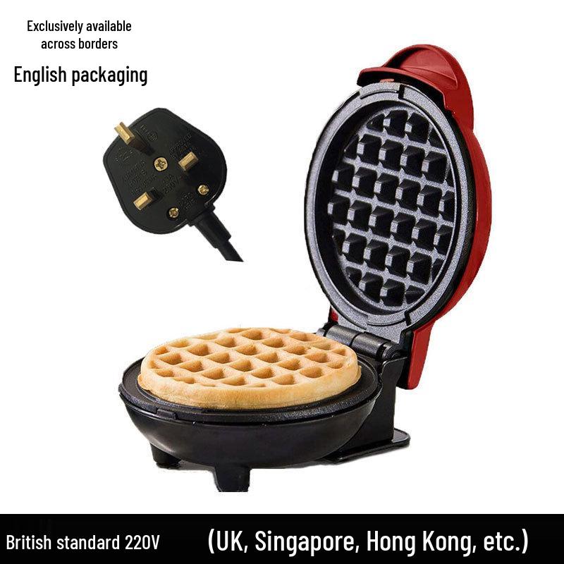 Mini Waffle Maker for Kids - Children's Baking Machine for Perfect Waffles