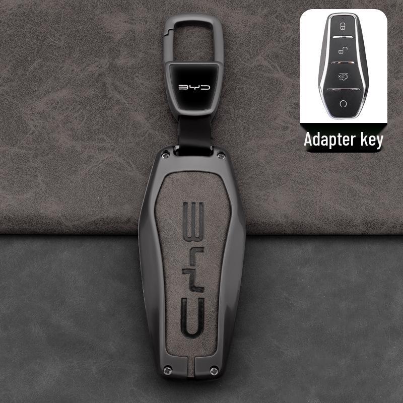 BYD Car Key Case: Compatible with Qin PLUS, Tang, Seagull, Seal, Dolphin, Song Plus, Han EV, Yuan, and Frigate Models.