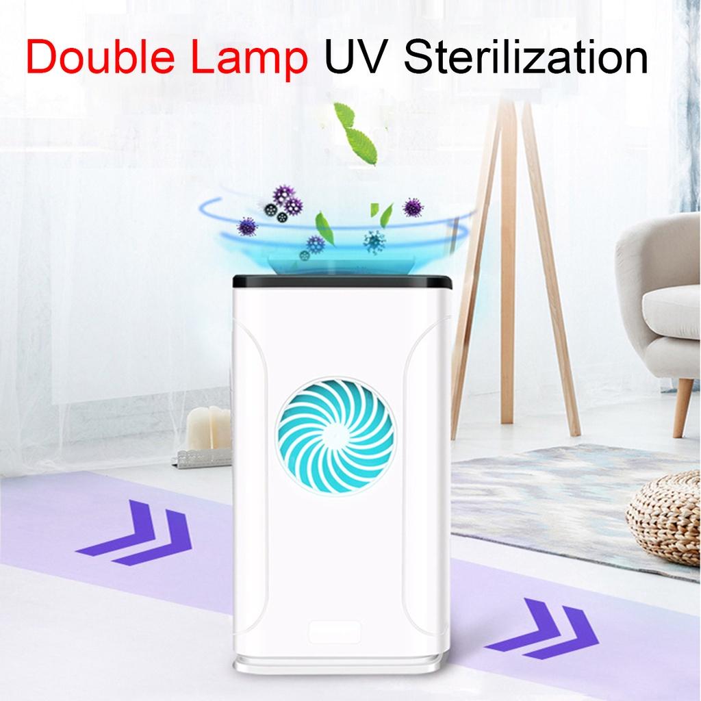 UV Air Purifier Mult-functional Ultraviolet Air Cleaner Anion Ozone Purifer UV Negative Ion Sterilization Aromatherapy