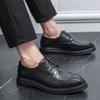 Hot Sale Casual Leather Shoes for Men Anti-Slip Outdoor Oxford Shoes Classic Sneakers New Fashion Leisure Man Formal Dress Shoes