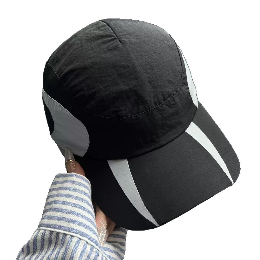 Fashion Hat Summer Thin Contrast Color Matching Cap Men's and Women's Sunscreen Sunshade Baseball Cap Outdoor Sports Leisure Sports Cap Tide