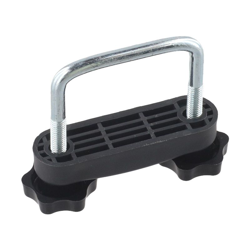 Removable Rod Clamp Roof Rack Clamps Enhanced Load Capacity Approx. 6x6x7.8cm 2.36x2.36x3.07in For Various Vehicle Types