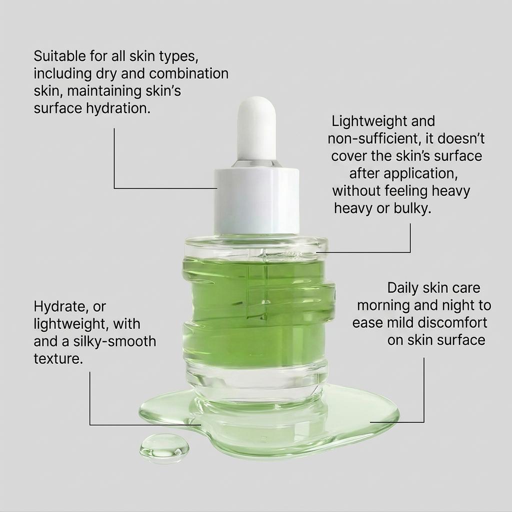 Hyaluronic Acid Soothing Serum with Azelaic Acid, Allantoin - 30ml
