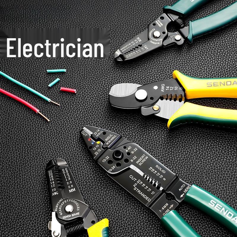 Multi-Functional Electrician Wire Stripper & Cutter Tool