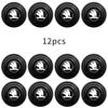 Silicone Car Logo Door Trunk Shock Absorber Sticker Gaskets Pads For Skoda Octavia Rapid Kodiaq Karoq Kamiq Superb Derivative hbkm45