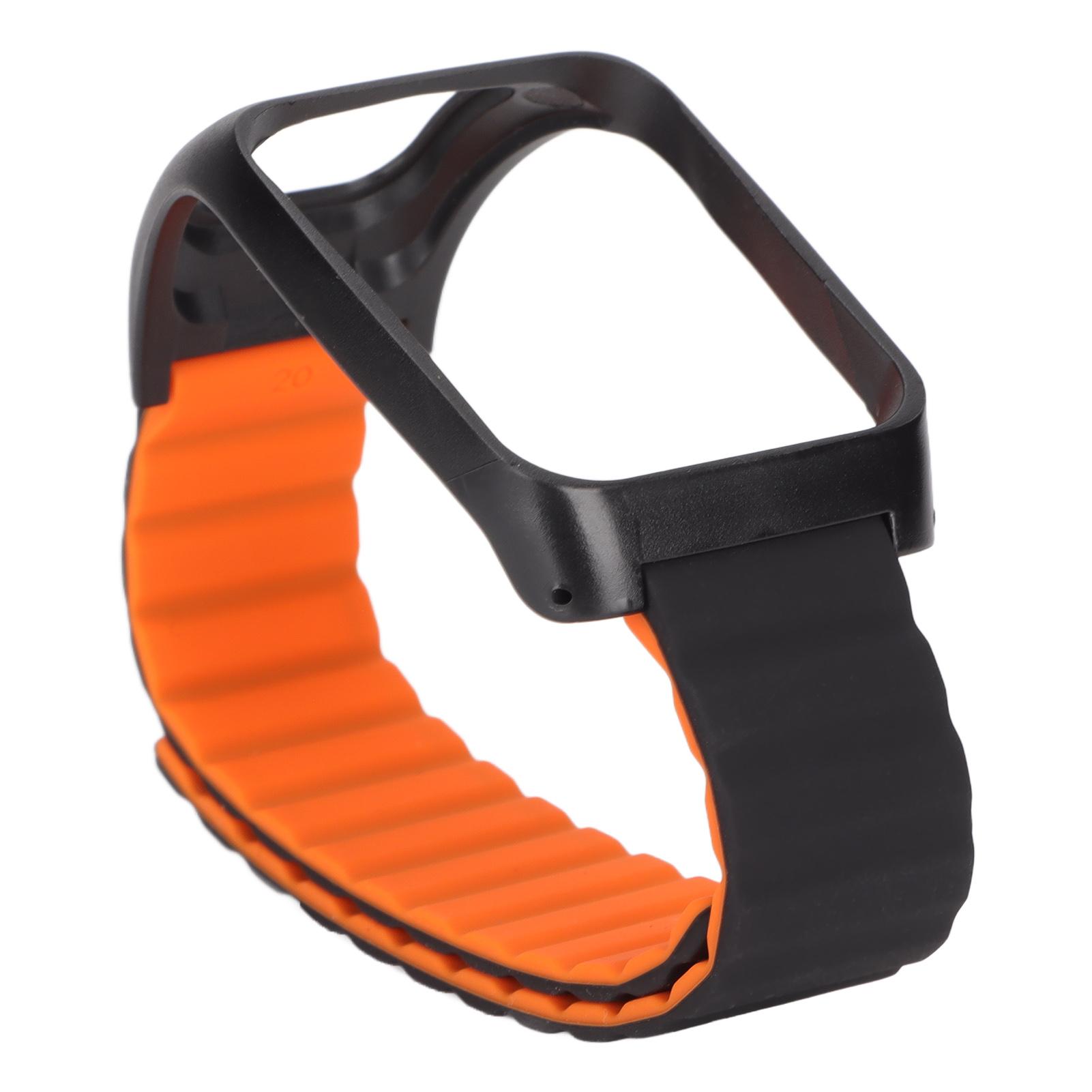 

Silicone Magnetic Watch Band Watch Replacement Strap Adjustable Watch Wristband for TomTom Runner 2 Type 2
