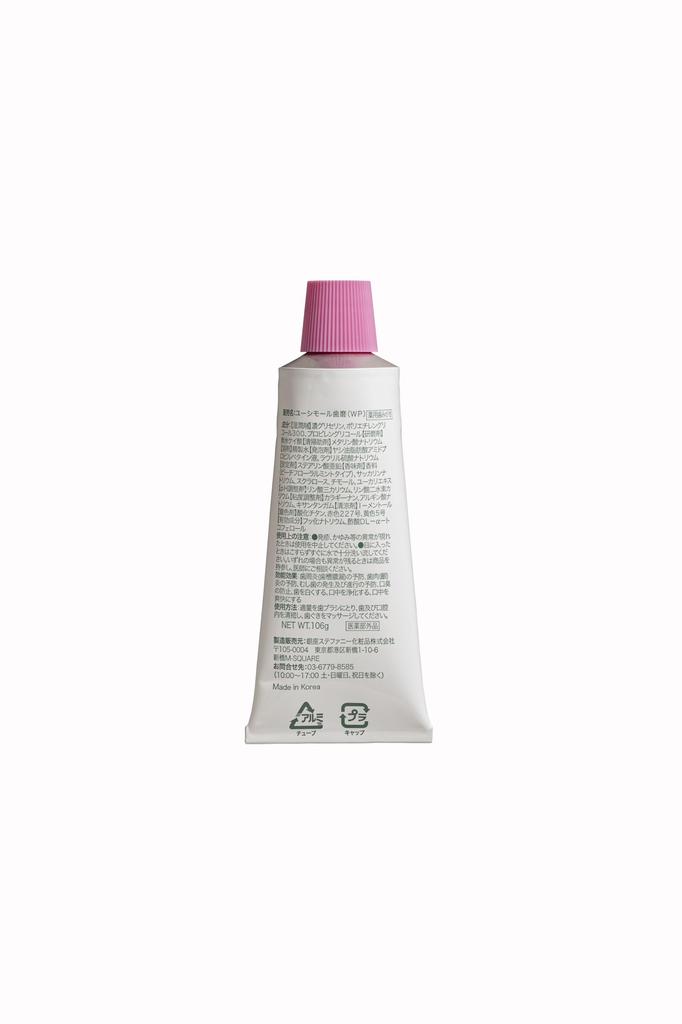 EUTHYMOL White Pink Peach Floral Mint Scent, 106g, Whitening Toothpaste, Quasi-drug