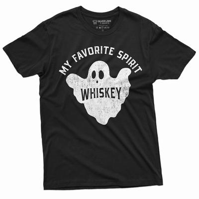 Grappig Halloween Whiskey Halloween Drinkfeest Shirt Kostuum Unisex T-shirt