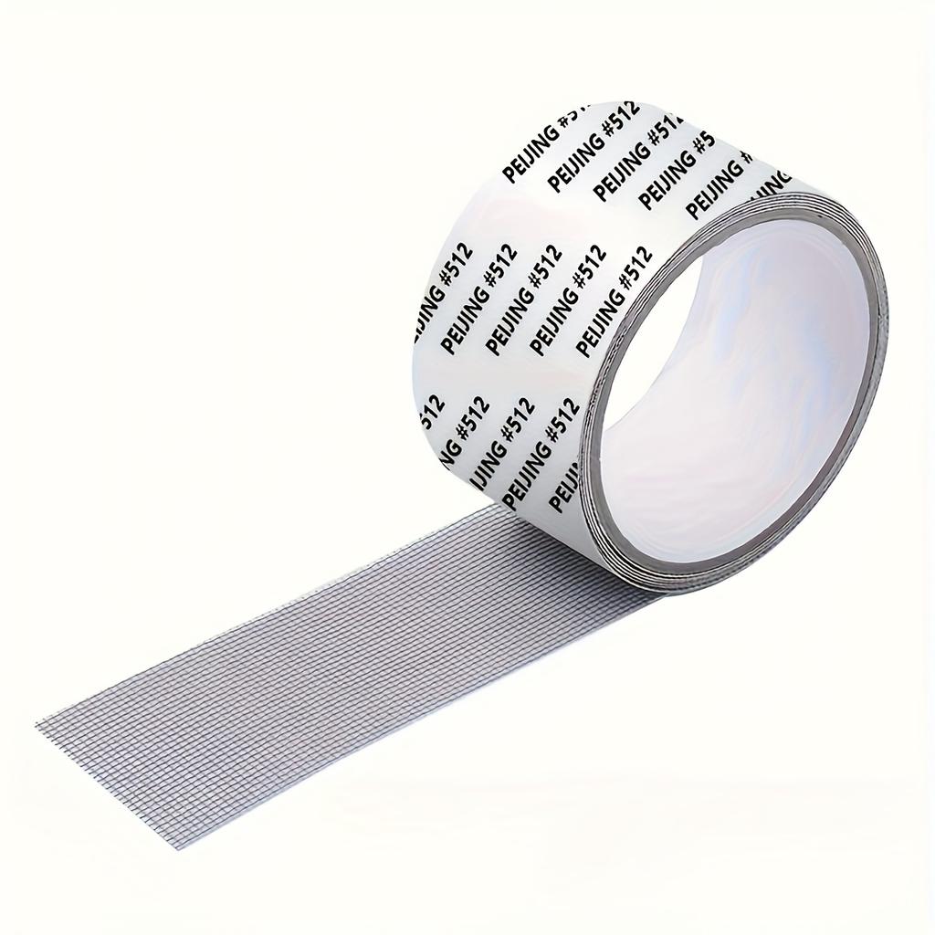 1 Mosquito-proof Net Repair Tape, Waterproof Self-adhesive Repair Sheet Suitable for Dormitory Screen Windows and Curtains