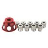 Drill Sleeve Drilling Tool 6 8 10mm Aluminum Alloy Punch Tool Accessory Aluminum Alloy Construction Compact Design