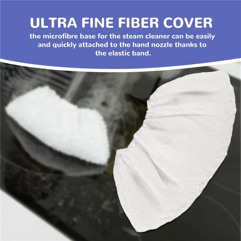 Good-Microfiber Cover Set For Hand Nozzle Karcher Easyfix Steam Cleaner SC1, SC2, SC3, SC4, SC5