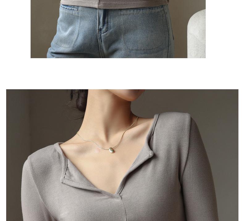 Women's High-Quality Modal V-Neck Long-Sleeve Base Layer Shirt