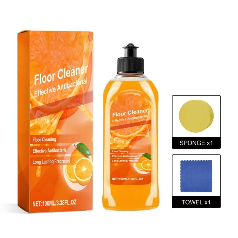 Keep Your Floor Clean 100ml Liquid Cleaner for Grease Removal Commercial Use Strong Solution for Most Stains, 100ml