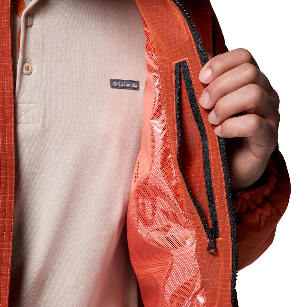 Columbia Pike Lake Novelty Jacket, Mens Orange Jacket