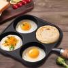 4-Hole Egg Frying Pan Nonstick Cookware Steak Pancake Pans Omelet Pan Frying Pot Suitable For Gas Stove Induction Cooker