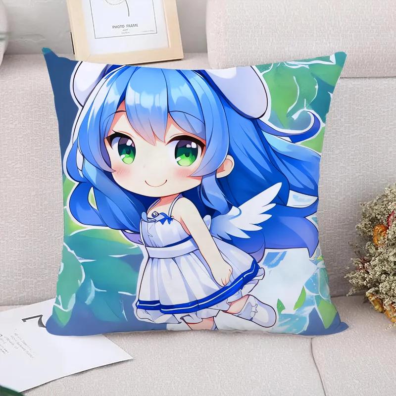 Anime Girl Pillow Cases Decorative Pillows Covers Pillowcase Cushion Cover  Sofa Cushions Pillowcases  Fall Decor Home