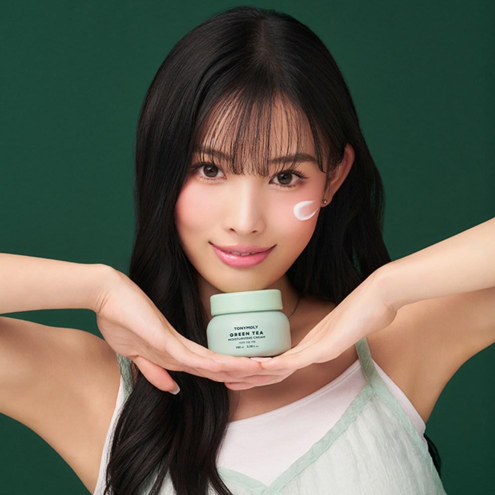 TONYMOLY Green Tea Watery Cream, 60ml, 1 piece